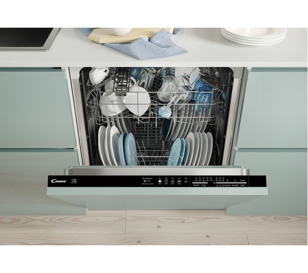 CANDY CI 3D53L0B-80 Full-size Fully Integrated Dishwasher