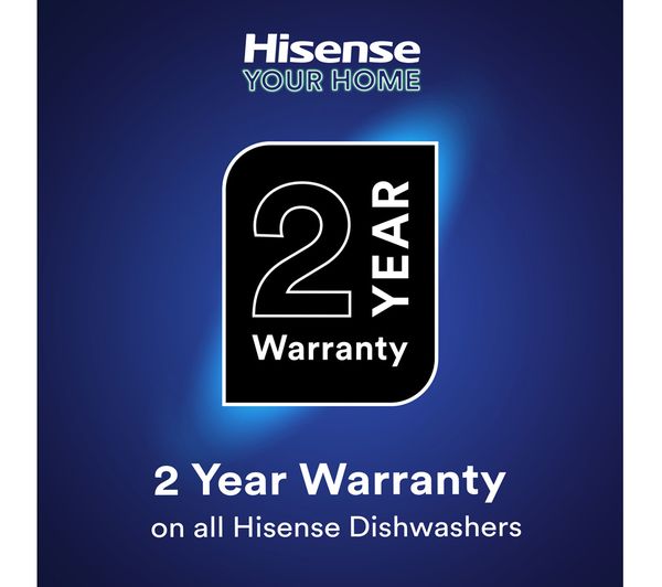 HISENSE HV673C61UK Full-size Fully Integrated WiFi-enabled Dishwasher