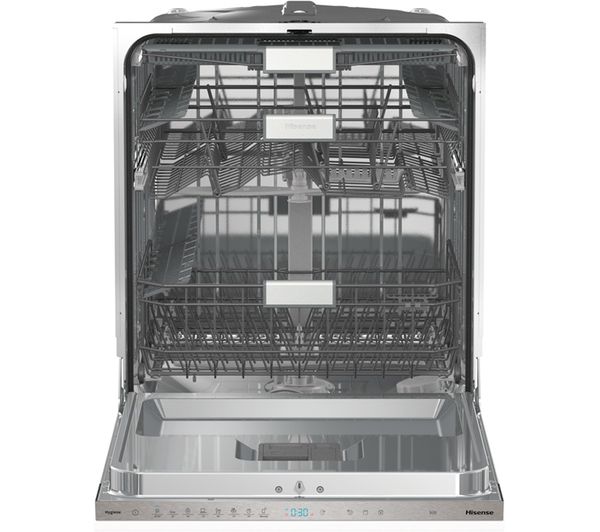 HISENSE HV673C61UK Full-size Fully Integrated WiFi-enabled Dishwasher