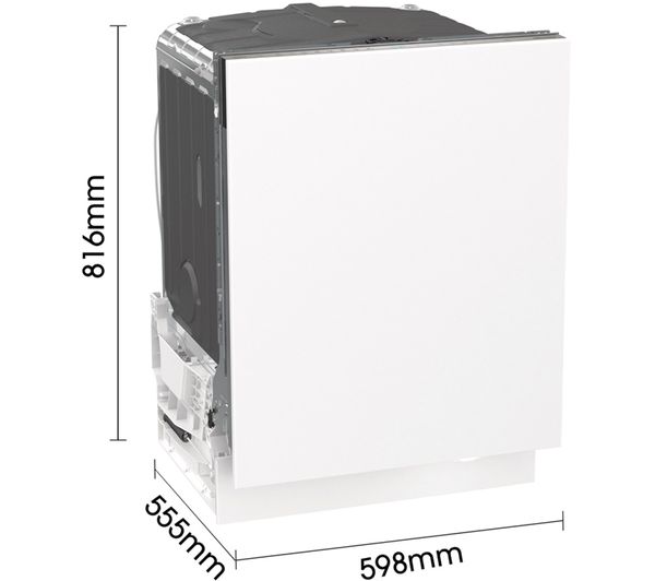 HISENSE HV673C61UK Full-size Fully Integrated WiFi-enabled Dishwasher