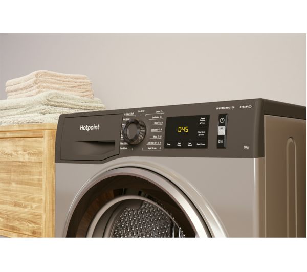 HOTPOINT NM11 965 GC A UK N 9 kg 1600 Spin Washing Machine - Graphite