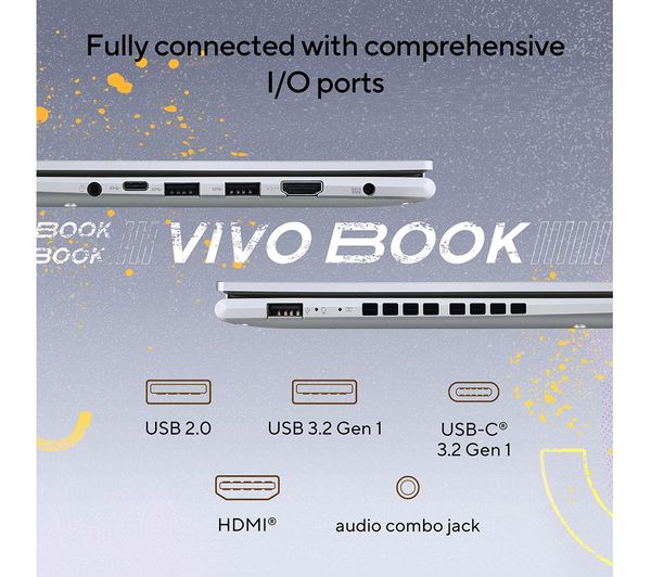 ASUS Vivobook 16X X1603ZA 16" Laptop - Intel® Core™ i3 512 GB SSD Silver
