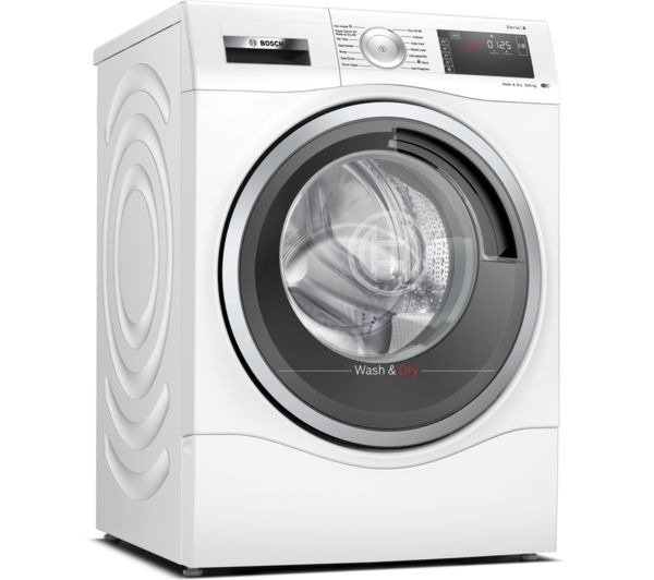 BOSCH Series 8 WDU8H541GB WiFi-enabled 10 kg Washer Dryer - White