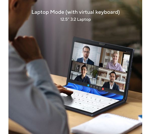 ASUS Zenbook Fold OLED UX9702 17.3" 2 in 1 Foldable Laptop - Intel® Core™ i7 1 TB SSD Black