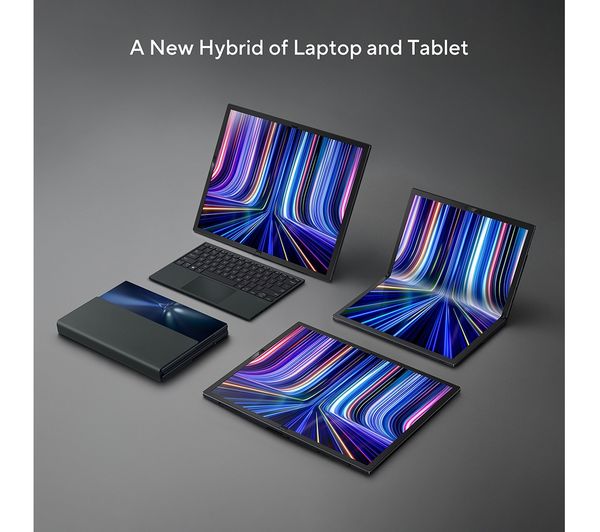 ASUS Zenbook Fold OLED UX9702 17.3" 2 in 1 Foldable Laptop - Intel® Core™ i7 1 TB SSD Black