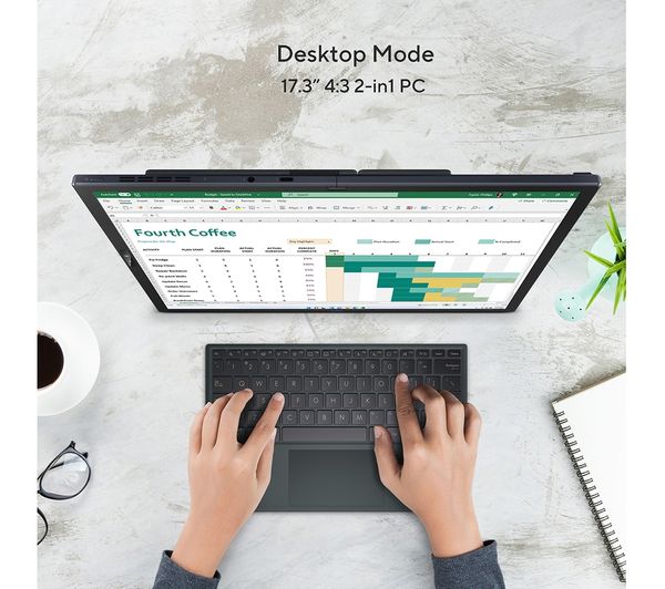 ASUS Zenbook Fold OLED UX9702 17.3" 2 in 1 Foldable Laptop - Intel® Core™ i7 1 TB SSD Black