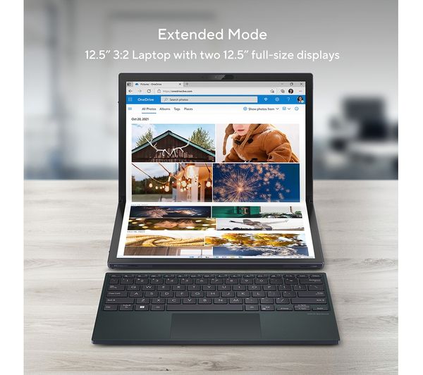 ASUS Zenbook Fold OLED UX9702 17.3" 2 in 1 Foldable Laptop - Intel® Core™ i7 1 TB SSD Black
