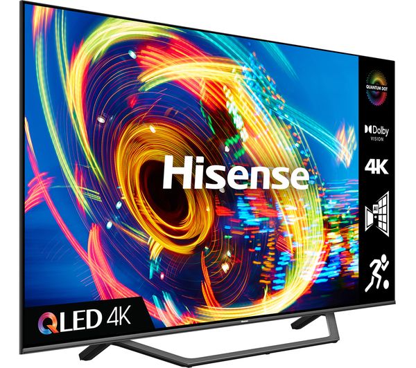 HISENSE 65A7HQTUK 65" Smart 4K Ultra HD HDR QLED TV with Alexa & Google Assistant