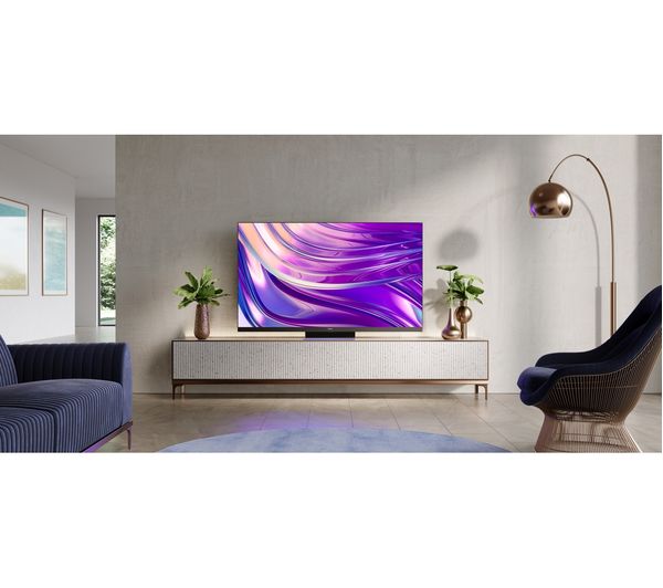 HISENSE 65U8HQTUK 65" 4K Ultra HD HDR Mini-LED ULED TV with Amazon Alexa & Google Assistant