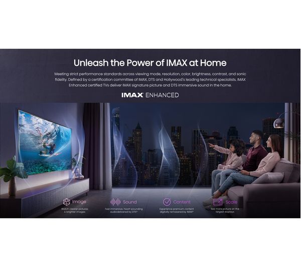 HISENSE 65U8HQTUK 65" 4K Ultra HD HDR Mini-LED ULED TV with Amazon Alexa & Google Assistant