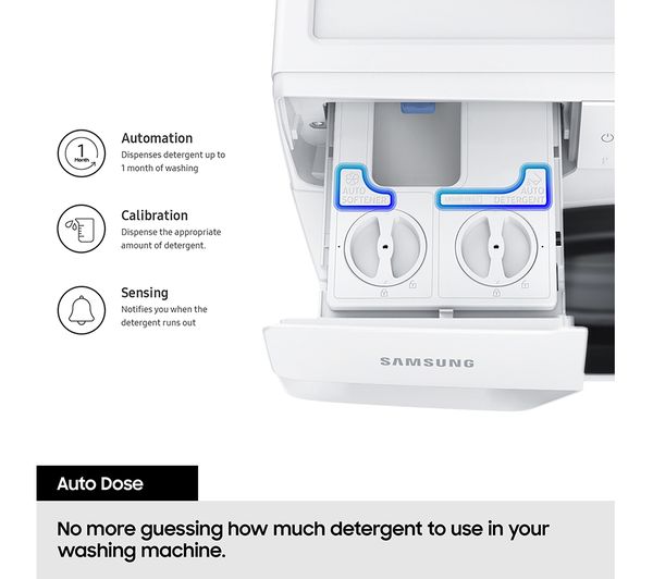 SAMSUNG Bespoke Series 6+ SpaceMax WW11BB744DGB S1 WiFi-enabled 11 kg 1400 Spin Washing Machine - Black