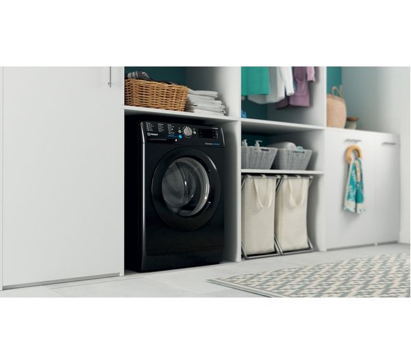 INDESIT BWE 91496X K UK N 9 kg 1400 Spin Washing Machine - Black