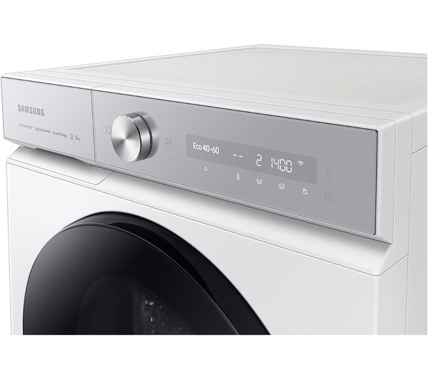 SAMSUNG Bespoke Series 8 QuickDrive + SpaceMax WW11BB944DGH S1 WiFi-enabled 11 kg 1400 Spin Washing Machine - White