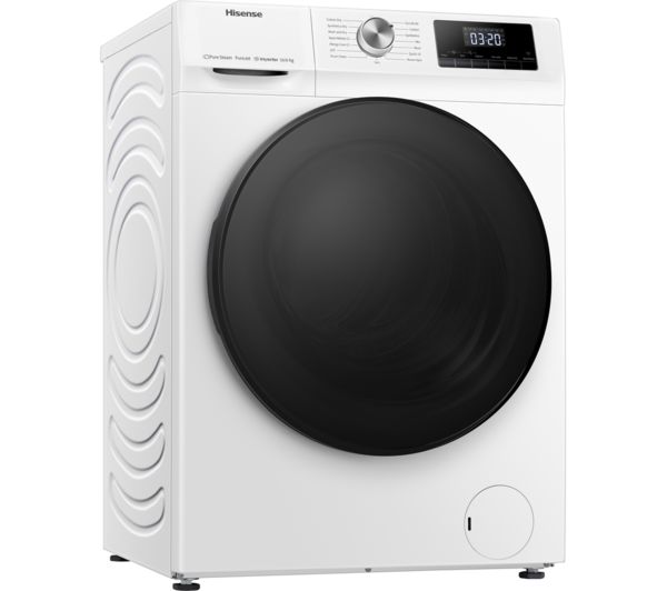 HISENSE 3 Series WDQA9014EVJM 9 kg Washer Dryer - White