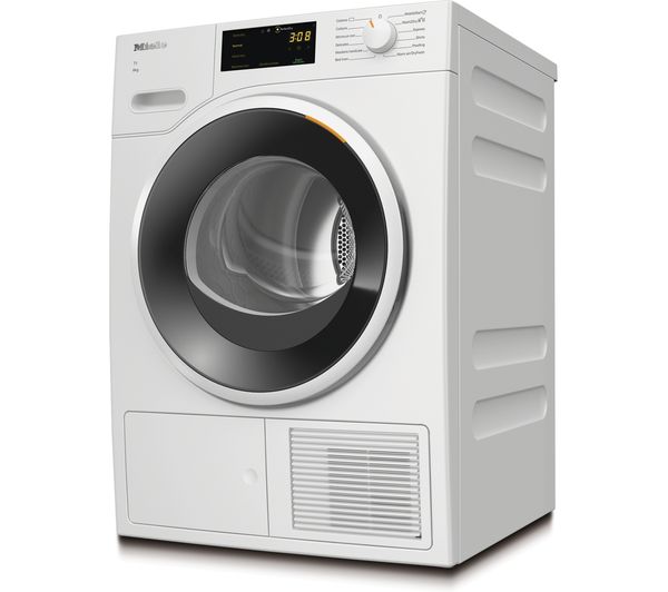 MIELE T1 TWD260WP WiFi-enabled 8 kg Heat Pump Tumble Dryer - White