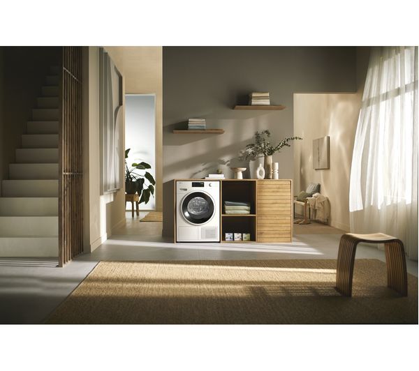MIELE T1 TWD260WP WiFi-enabled 8 kg Heat Pump Tumble Dryer - White