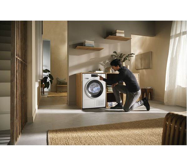 MIELE T1 TWD260WP WiFi-enabled 8 kg Heat Pump Tumble Dryer - White