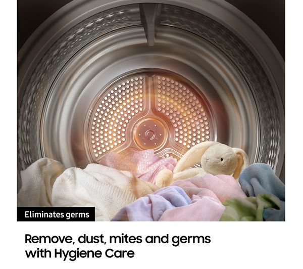 SAMSUNG Bespoke Series 5+ OptimalDry DV90BB5245AW S1 WiFi-enabled 9 kg Heat Pump Tumble Dryer - White