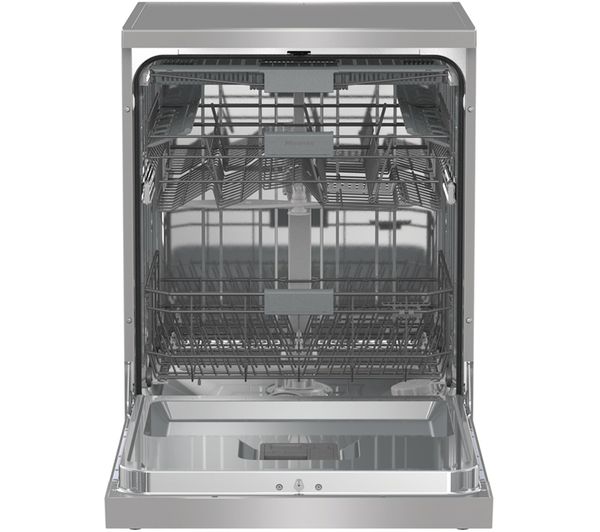 HISENSE HS673C60XUK Full-size WiFi-enabled Dishwasher - Stainless Steel
