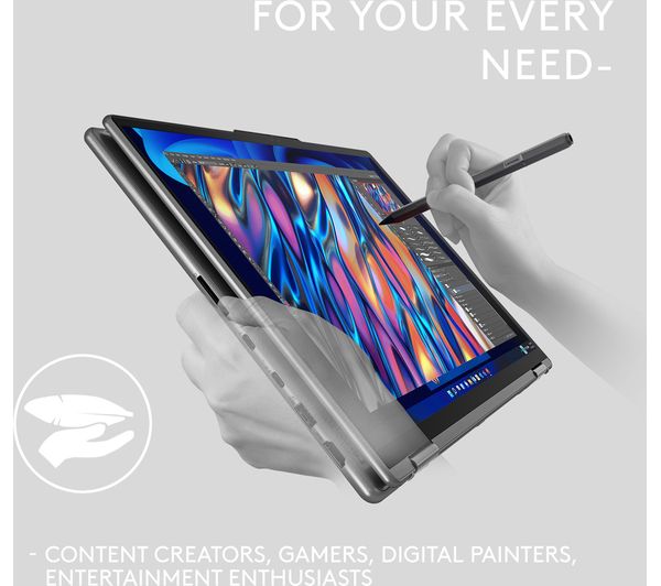 LENOVO Yoga 7 14" 2 in 1 Laptop - AMD Ryzen™ 5 256 GB SSD Blue