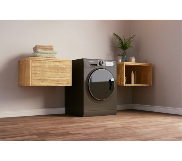 HOTPOINT NLLCD 1065 DGD AW UK N WiFi-enabled 10 kg 1600 Spin Washing Machine - Dark Grey