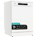 HISENSE HS673C60WUK Full Size WiFi-enabled Dishwasher - White