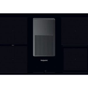 HOTPOINT PVH 92 B K 83 cm Vented Hob - Black