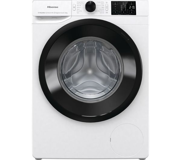 HISENSE 3+ Series WFGC101439VM 10 kg 1400 Spin Washing Machine - White