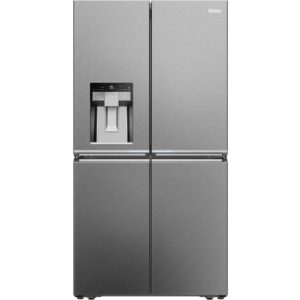 HAIER HCR7918EIMP Fridge Freezer - Platinum Inox