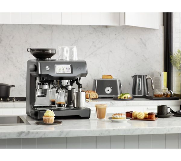 SAGE the Oracle Touch SES990 Bean to Cup Coffee Machine - Black Stainless Steel