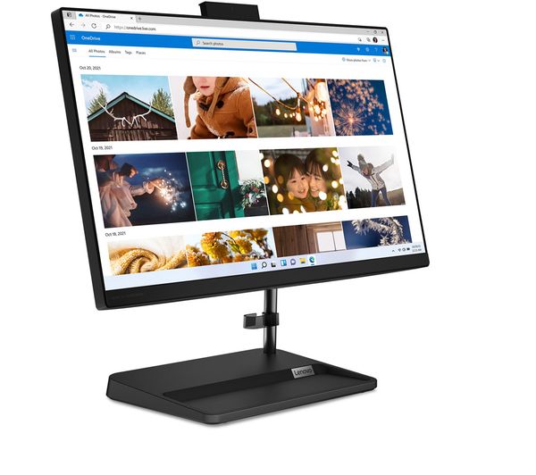 LENOVO IdeaCentre AIO 3i 23.8" All-in-One PC - Intel® Pentium® Gold 256 GB SSD Black