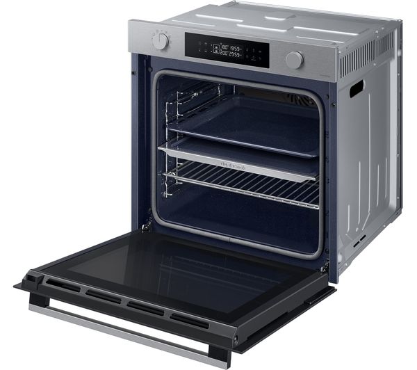SAMSUNG Series 4 Dual Cook NV7B44205AS U4 Electric Smart Oven - Stainless Steel