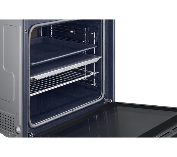 SAMSUNG Series 4 Dual Cook NV7B44205AS U4 Electric Smart Oven - Stainless Steel