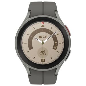 SAMSUNG Galaxy Watch5 Pro 4G with Bixby & Google Assistant - Grey Titanium 45 mm
