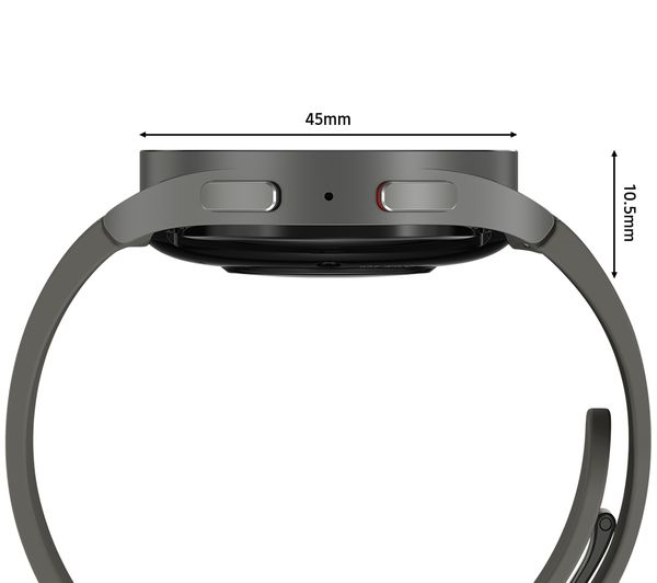 SAMSUNG Galaxy Watch5 Pro 4G with Bixby & Google Assistant - Grey Titanium 45 mm