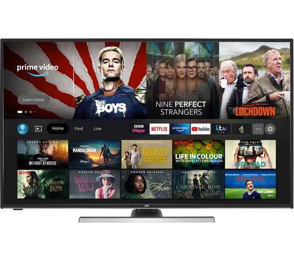 JVC LT-55CF810 Fire TV Edition 55" Smart 4K Ultra HD HDR LED TV with Amazon Alexa