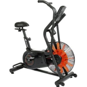 NEW IMAGE Cyclone X3 Air Assault Exercise Bike - Grey & Orange
