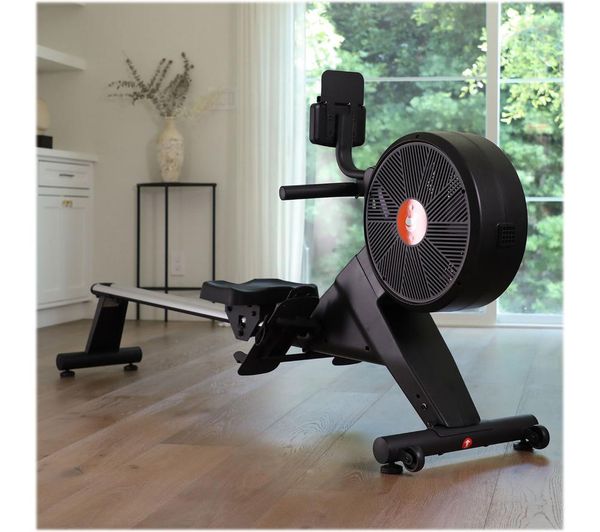 NEW IMAGE FITT Row Smart Bluetooth Rowing Machine - Black & Orange
