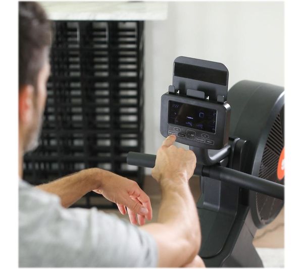 NEW IMAGE FITT Row Smart Bluetooth Rowing Machine - Black & Orange
