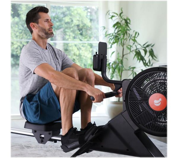 NEW IMAGE FITT Row Smart Bluetooth Rowing Machine - Black & Orange