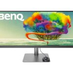 BENQ DesignVue PD3420Q Quad HD 34" IPS LCD Monitor - Dark Grey