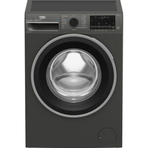 BEKO IronFast RecycledTub B3W5841IG Bluetooth 8 kg 1400 Spin Washing Machine - Graphite