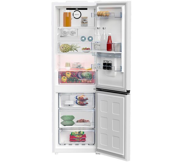 BEKO HarvestFresh CNB3G4686DVW 60 40 Fridge Freezer - White