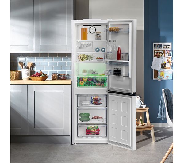 BEKO HarvestFresh CNB3G4686DVW 60 40 Fridge Freezer - White