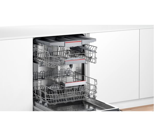 BOSCH Series 6 Perfect Dry SMD6TCX00E Full-size Fully Integrated WiFi-enabled Dishwasher