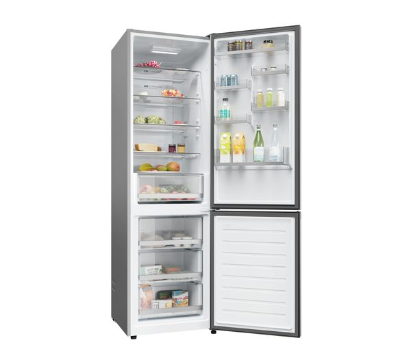 HAIER HDW1620DNPK Smart 70 30 Fridge Freezer - Inox