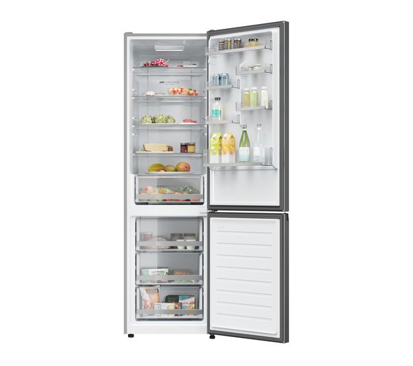 HAIER HDW1620DNPK Smart 70 30 Fridge Freezer - Inox