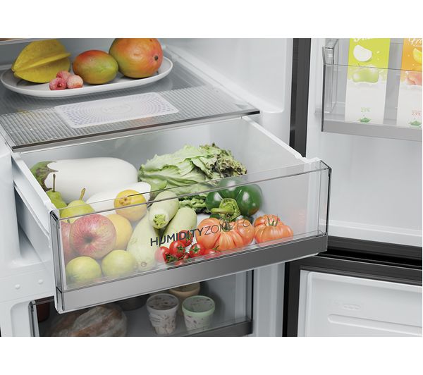 HAIER HDW1620DNPK Smart 70 30 Fridge Freezer - Inox