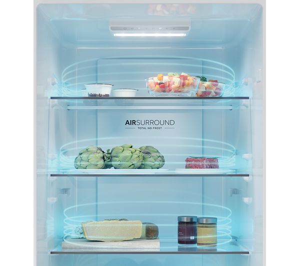 HAIER HDW1620DNPK Smart 70 30 Fridge Freezer - Inox