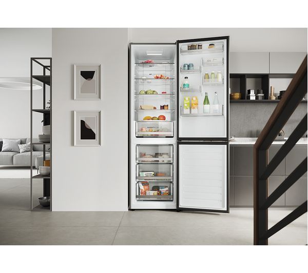 HAIER HDW1620DNPK Smart 70 30 Fridge Freezer - Inox